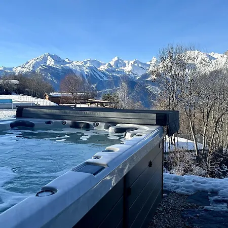 Serviced Chalet Grand Loup - Spa, Great Views *