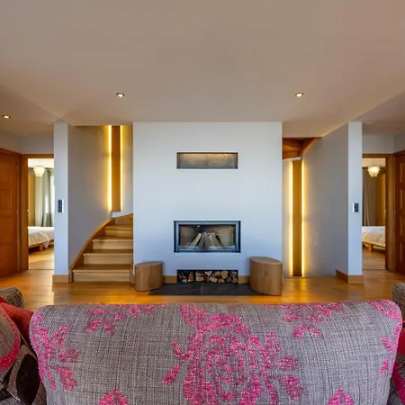 木屋 Serviced Chalet Grand Loup - Spa, Great Views *