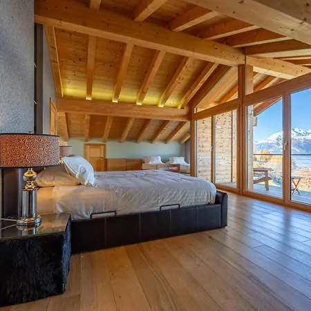 Chalet Serviced Chalet Grand Loup - Spa, Great Views