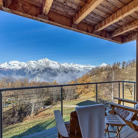 Serviced Chalet Grand Loup - Spa, Great Views 木屋 *